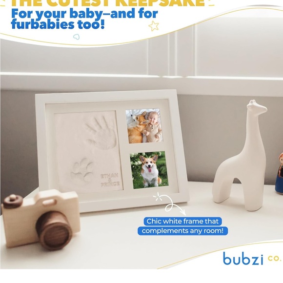 Baby Clay Handprint and Footprint - Picture 6 of 7